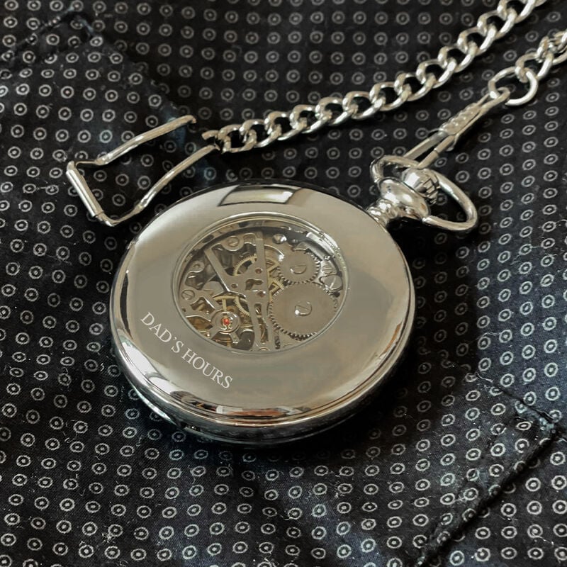 Mullingar Pewter Pocket Watch With Tree Of Life Design And Celtic Border
